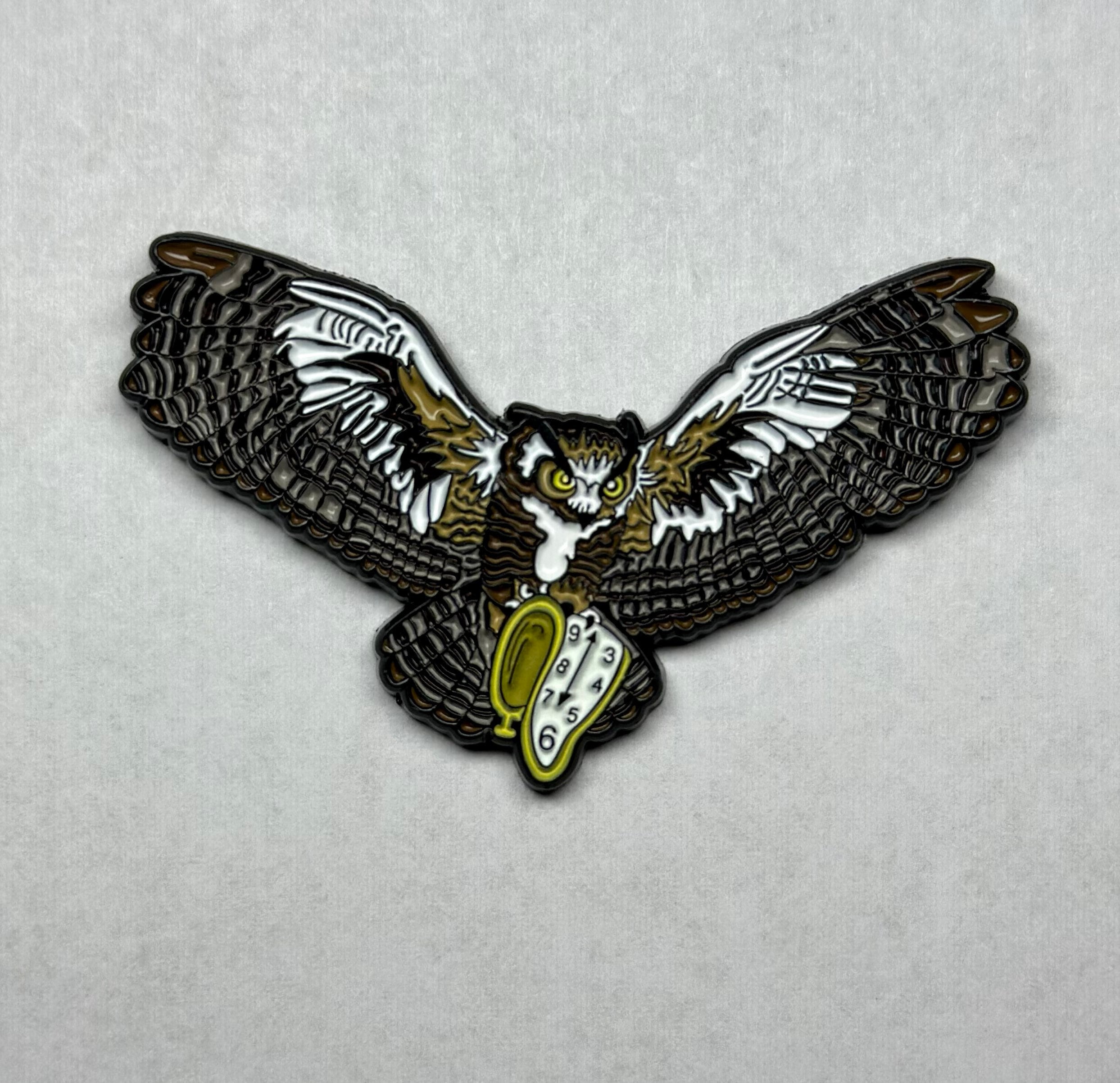 Midnight Owl Hat Pin