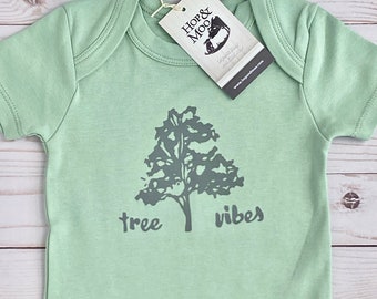 sage green baby clothes