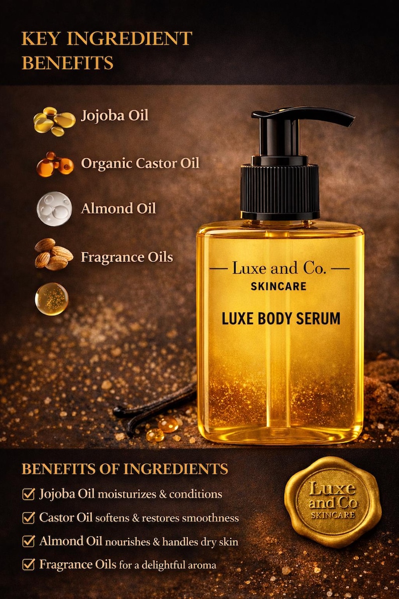 Raspberry Soleil Luxe Body Serum afbeelding 3
