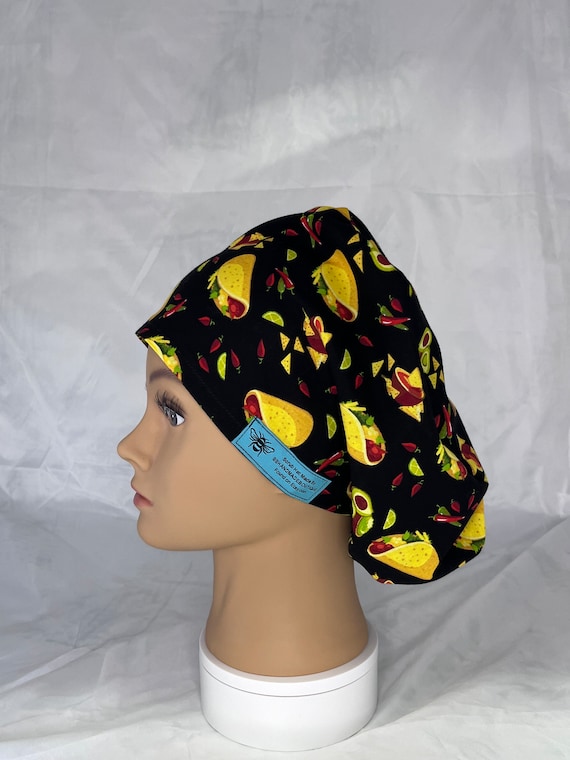 Pixie style surgical scrub caps Scrub Caps-pixie Style Scrub Hat-medical Scrub Cap-chemo Cap  main image 4