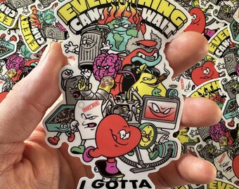 I Gotta Skate Vinyl Sticker