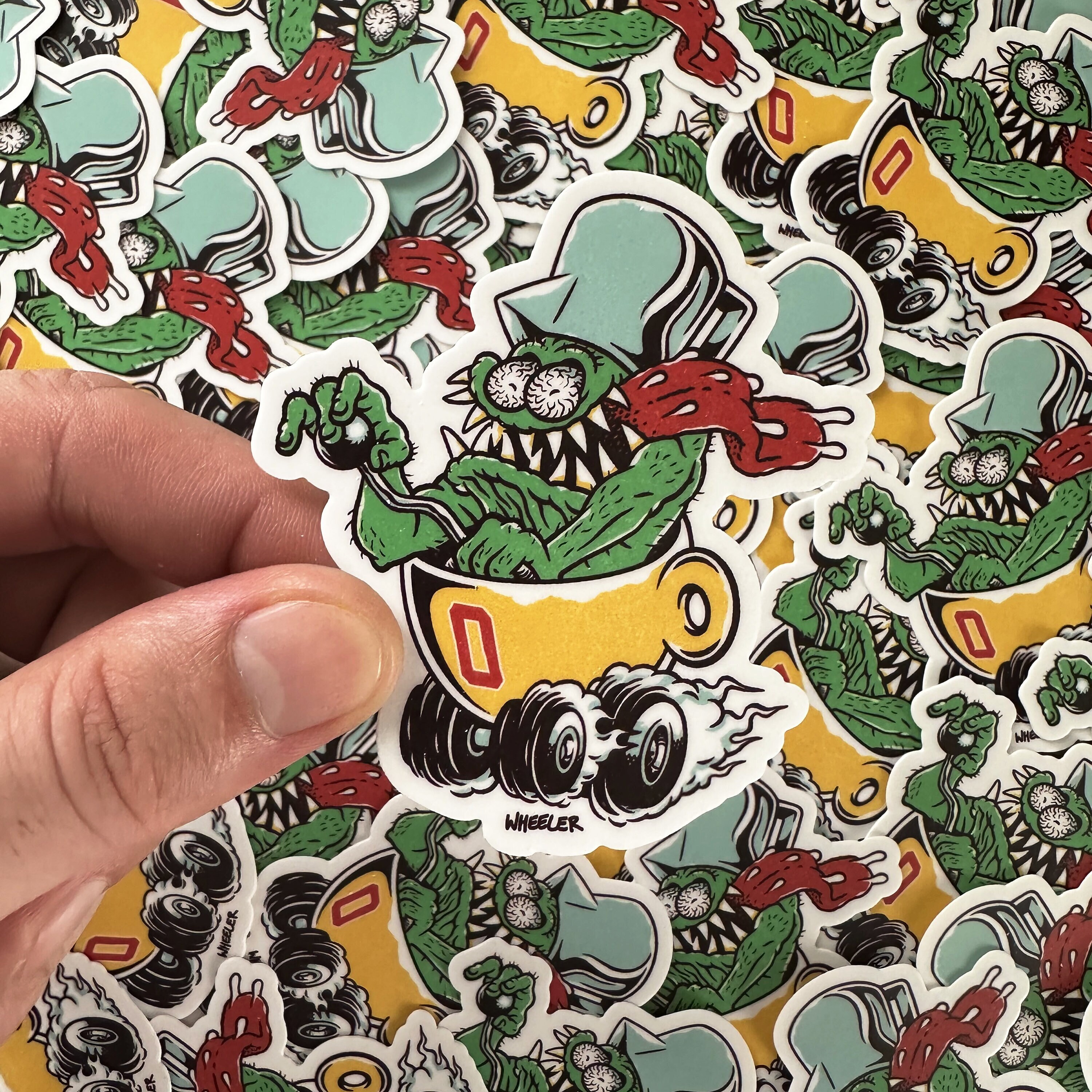 Caffiend Vinyl Sticker - Waterproof