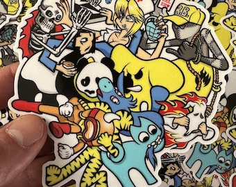 Skate Brained 2 Vinyl Sticker
