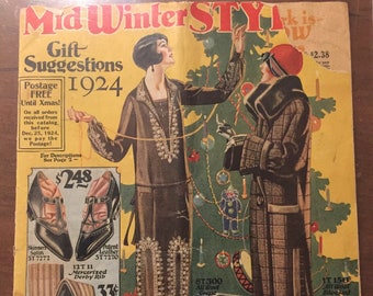 Original Philipsborn's Chicago Illinois Mid Winter Style Catalog 1924