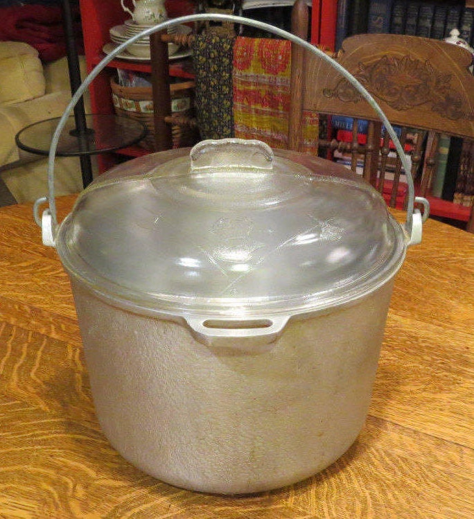 Guardian Service Aluminum Cookware Large Canning Kettle Cooker Dutch