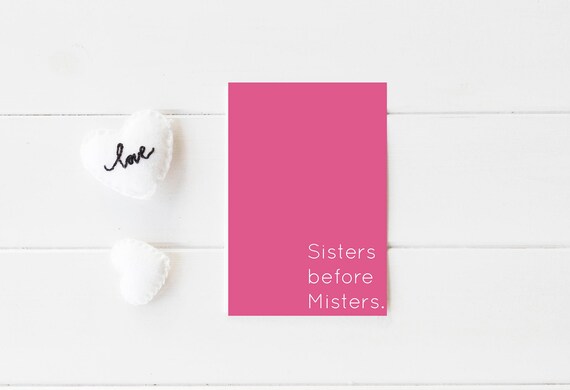 funny valentine card friend galentines day card single etsy