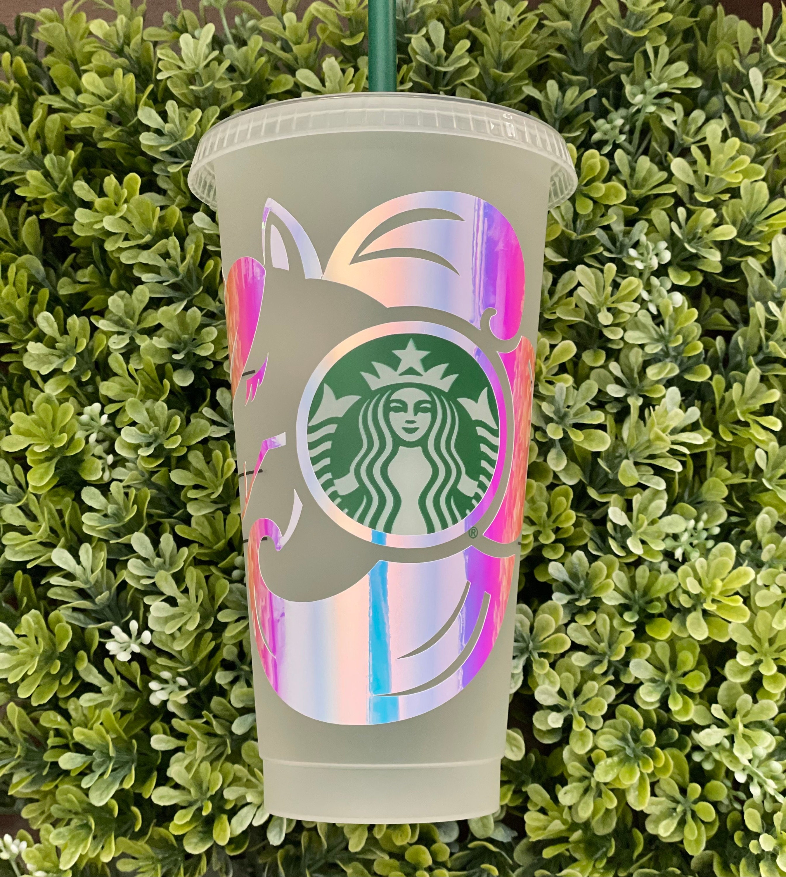 Unicorn Starbucks Cup Personalized Etsy
