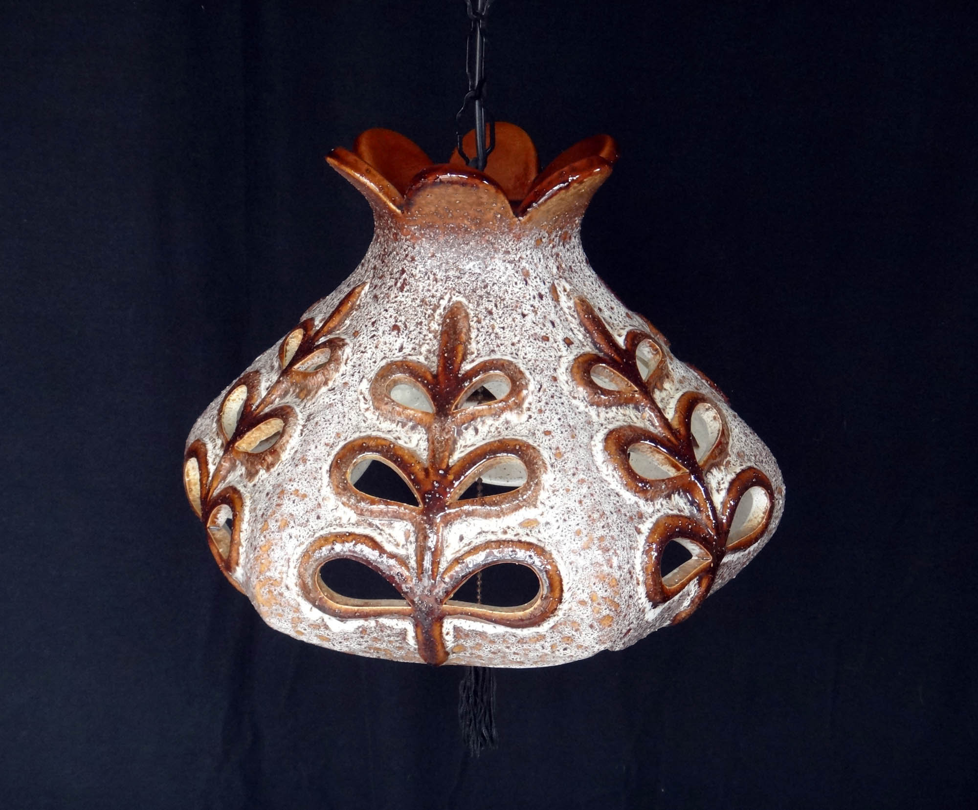 Hanging Lamp by Maurice Chalvignac, Legend of Mid-century Canadian