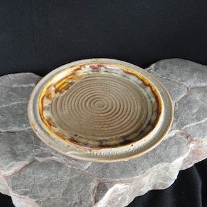 2 assiettes à dessert Poterie Laurentienne « Tundra »