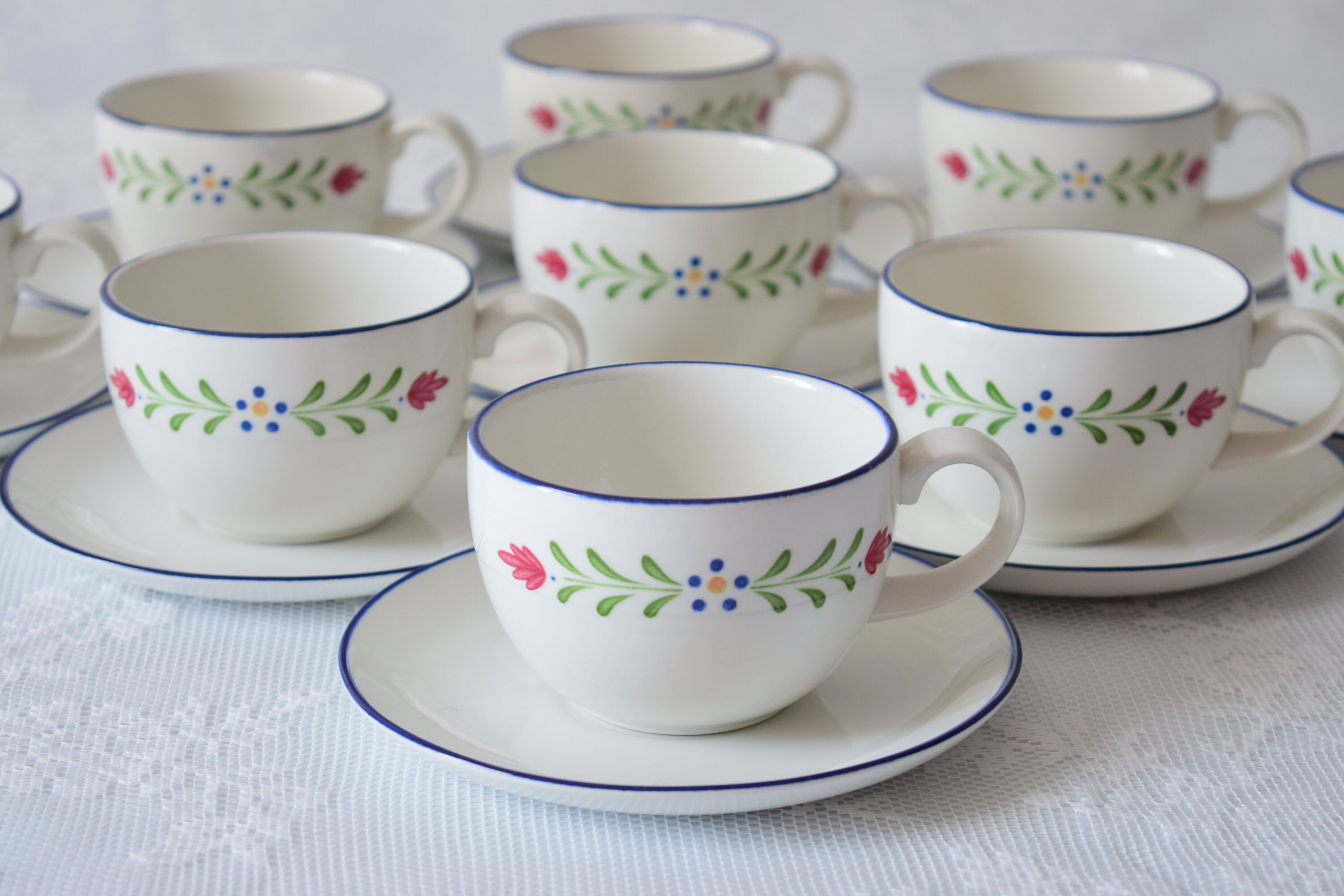 Retro Tea Set Johnson Brothers Mid Century Tea Set Etsy