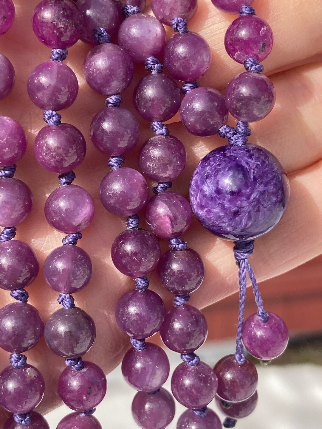 Ruby mala Clearance