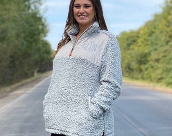 real sherpa pullover