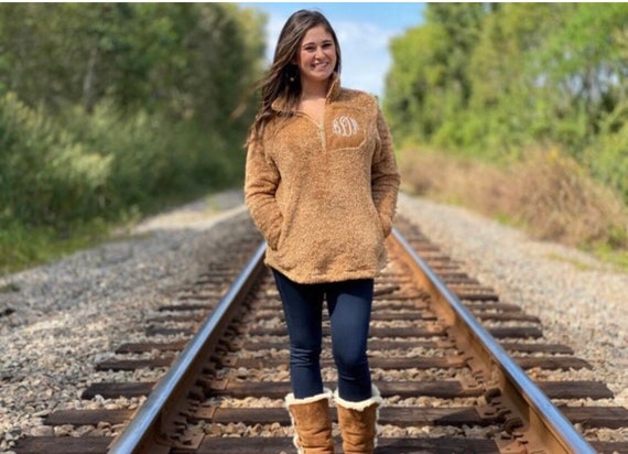 sherpa kids pullover