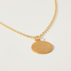 Gold Medallion Choker Necklace