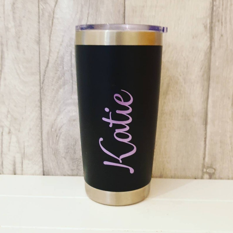 Personalised Travel Mug Custom Double Walled Thermal Drinks - Etsy UK