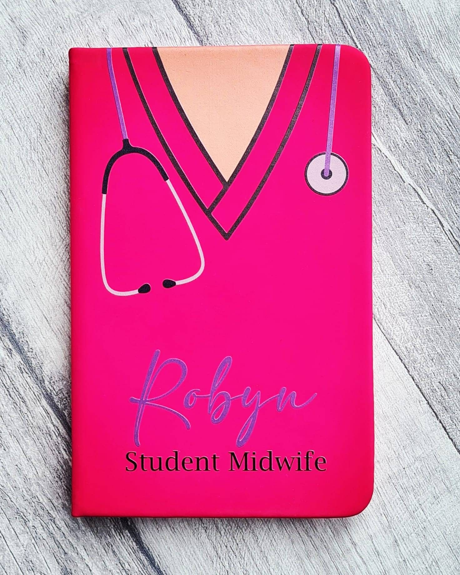 A6/A5 Nursing/medical Notebook. Pocket Sized so Ideal for Placements.  Nurse, Midwife, Doctor, Medical Staff -  Hong Kong