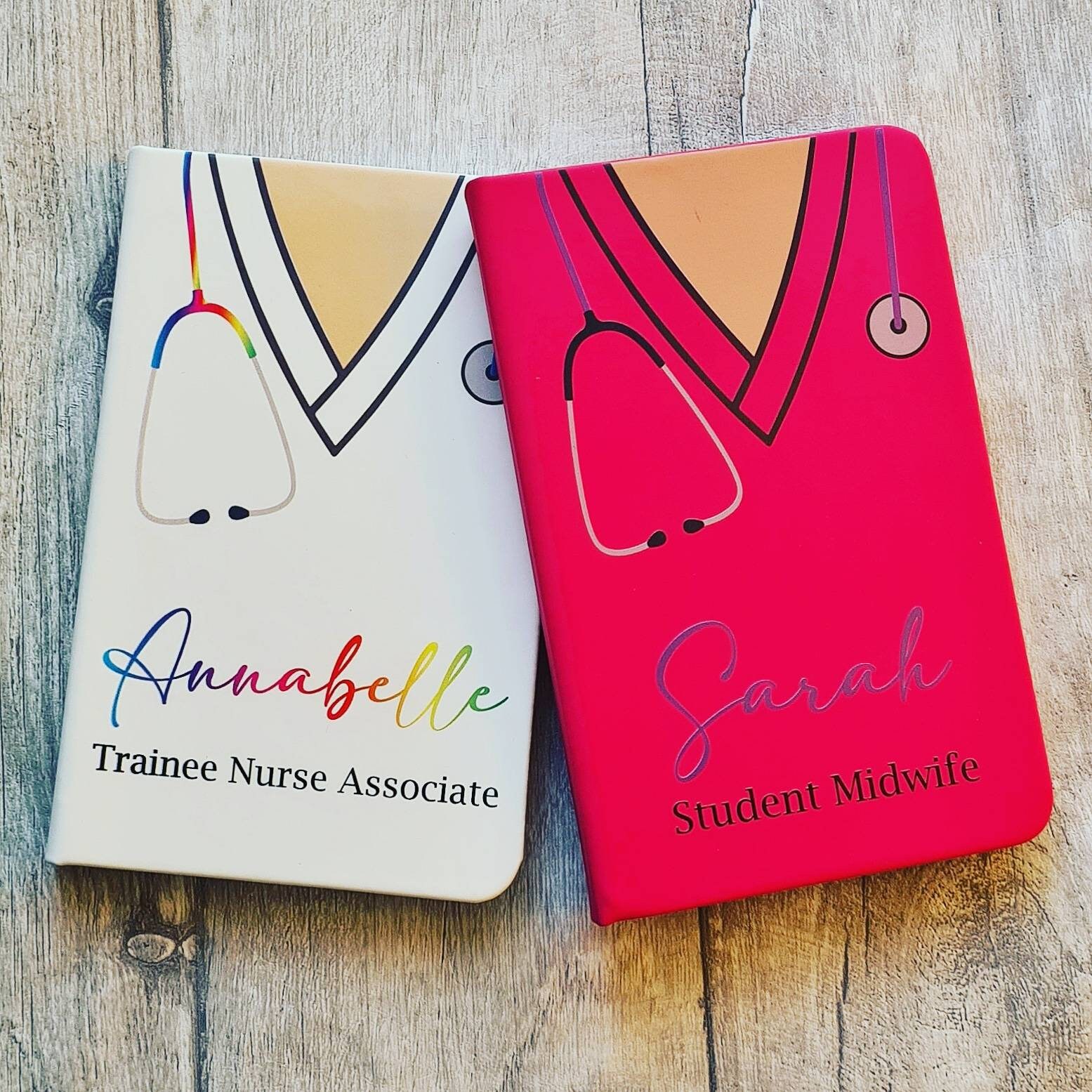 Cahier d'infirmière/médical A6/A5. Format de poche, donc