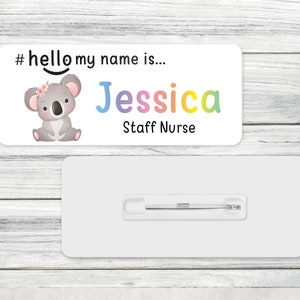 Hello my name is... Name badge, nurse, doctor, student, midwife, hospital image 2