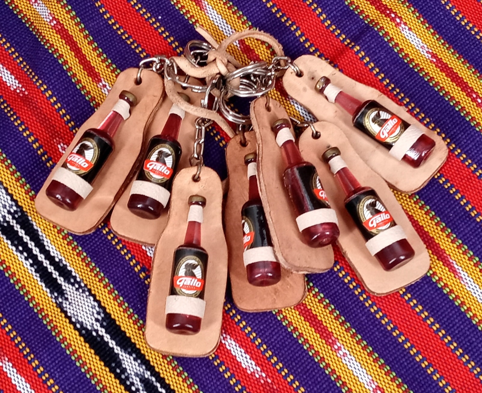 Llavero Estilo Bandera Nacional Guatemala, Abrebotellas, Recuerdo Creativo, Llavero De Regalo, Accesorios