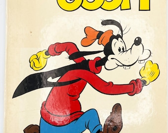 Vintage Disney Carl Barks Stories: Ich, Goofy (Band 1). 1980s Reprint, German Edition, Large Format Comic Book, Collectible