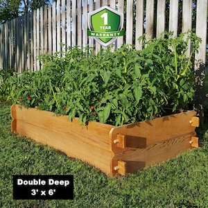 GIFT FOR HER Handmade Raised Garden Beds | Christmas Gift Home Decor Gift for Woman Gift for Mom Gift Idea Rustic Wedding Womens Gift Boho