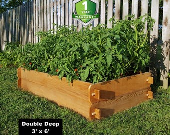 GIFT FOR HER Handmade Raised Garden Beds | Christmas Gift Home Decor Gift for Woman Gift for Mom Gift Idea Rustic Wedding Womens Gift Boho