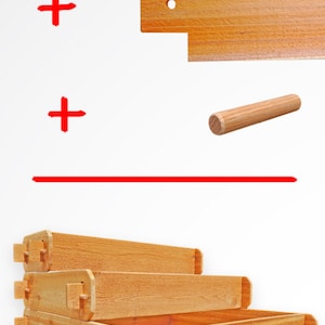 May include: A set of three wooden raised garden beds, made of natural cedar wood. The beds are assembled with a simple interlocking system. The image shows the beds assembled and ready to use.  Timberlane Gardens.