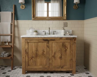 Timberlight Solid Wood Cabinet | Handmade Storage Cabinet, USA Made, Custom Multi-Use Furniture, Free Shipping
