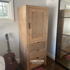 Custom Linen Tower - Handmade, Lifetime Warranty, Premium Hardware, Free Shipping, USA Made