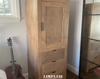 Custom Linen Tower - Handmade, Lifetime Warranty, Premium Hardware, Free Shipping, USA Made