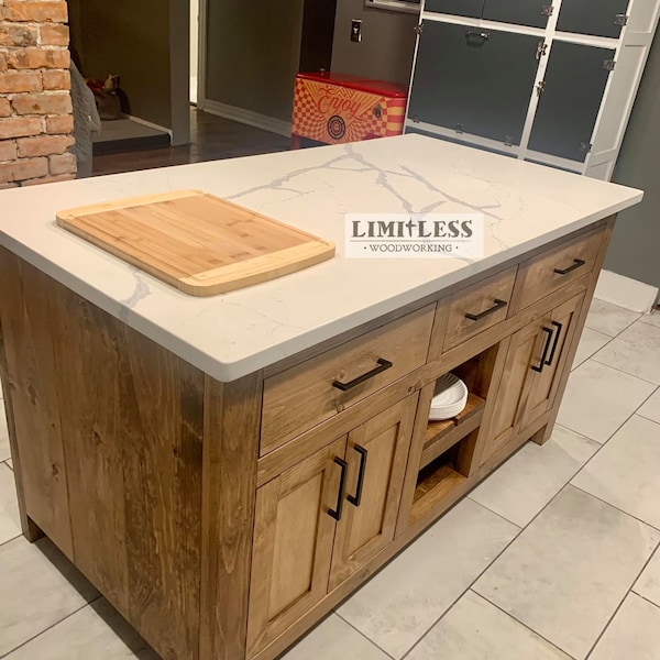 Custom Kitchen Island Etsy
