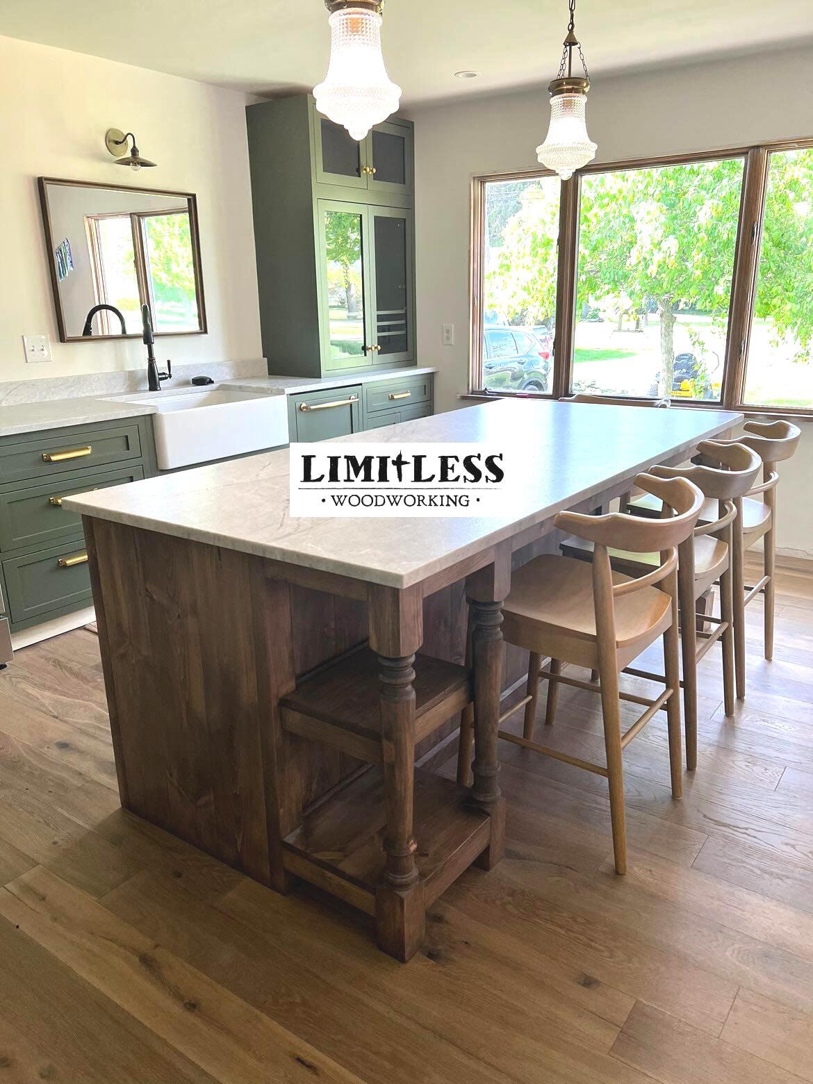 10 Ft Kitchen Island With Seating Etsy