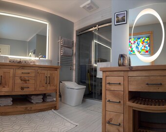 Custom Make Up Vanity Handmade, Lifetime Warranty, Premium Hardware, Free  Shipping, USA Made