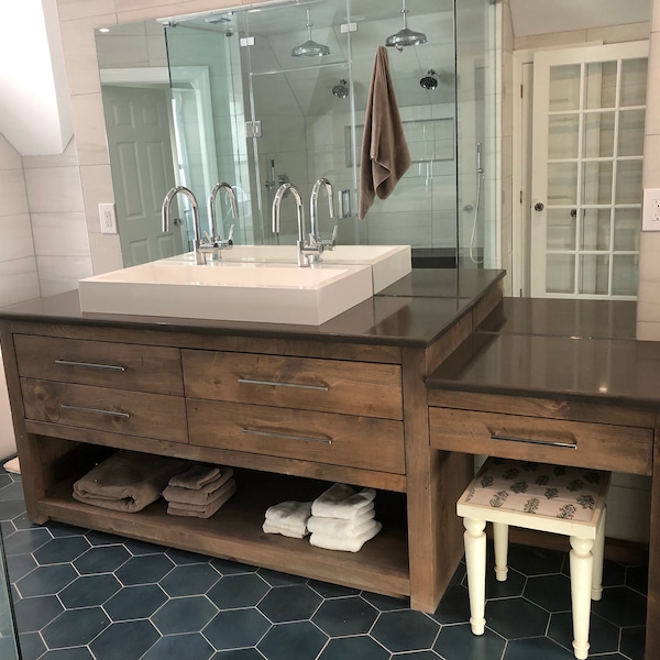Bathroom Vanity With Single Sink Etsy