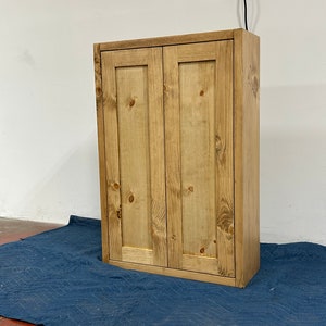 Over the toilet cabinet- Handmade, Premium Hardware, Free Shipping, USA Made