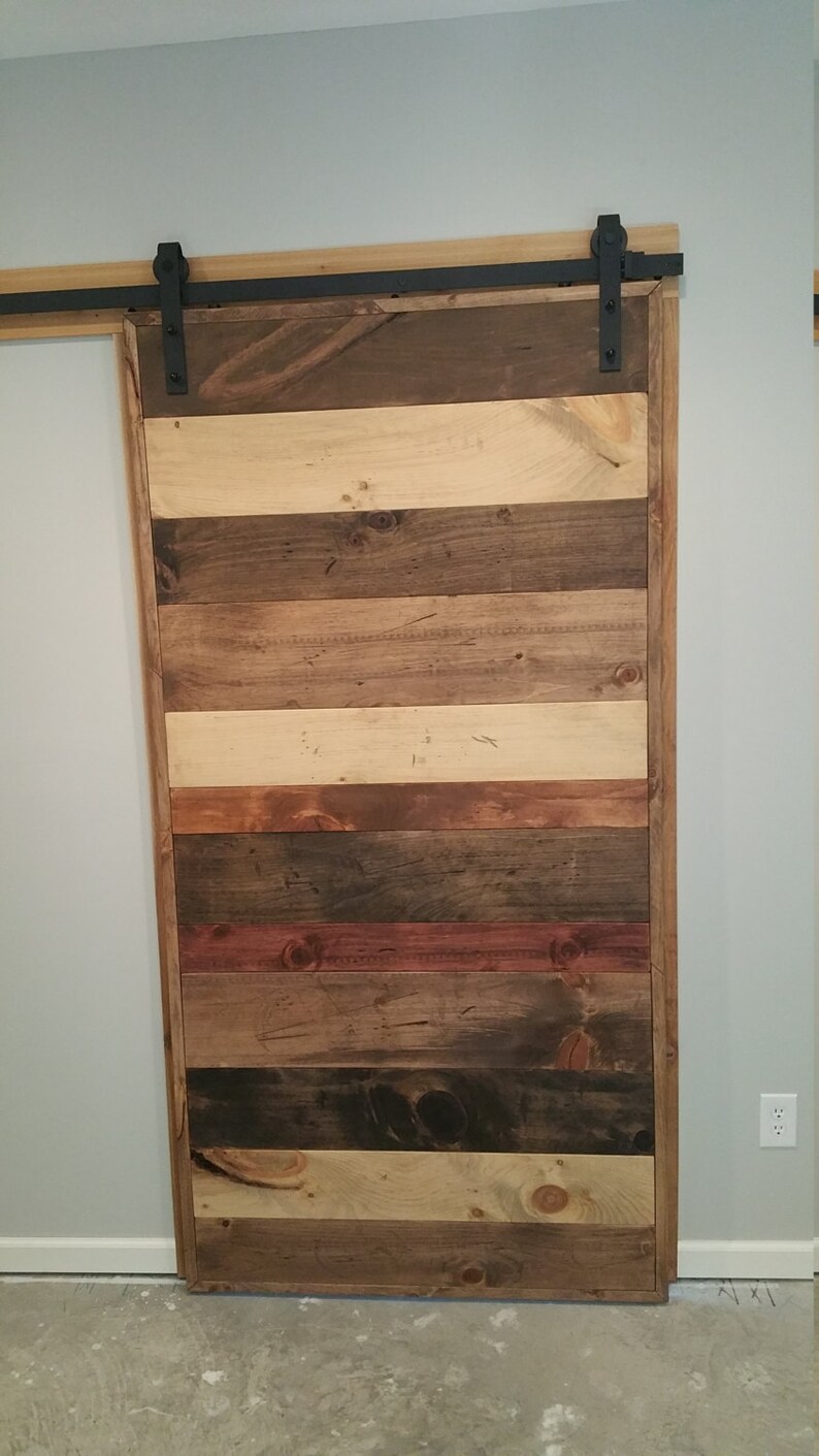 Custom barn door Etsy