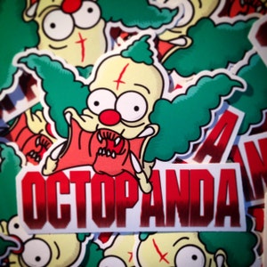 Kredator - The Simpsons - Krusty Pack of 5 Stickers