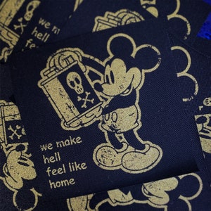 We Make Hell Feel Like Home - Mickey - Gothic Patch