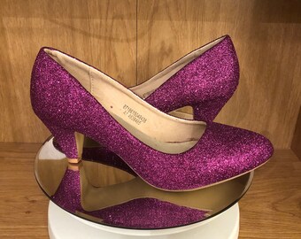 cadbury purple shoes for wedding