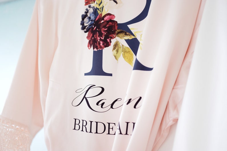 bridal party robes set