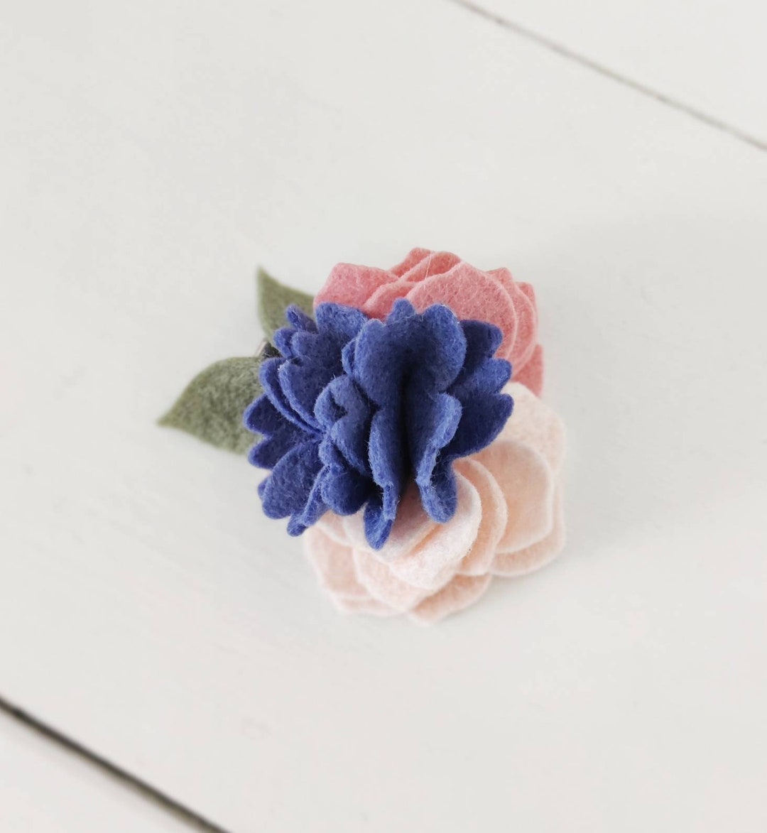 Multibloom Hair Clip/brooch Pin/headband Etsy