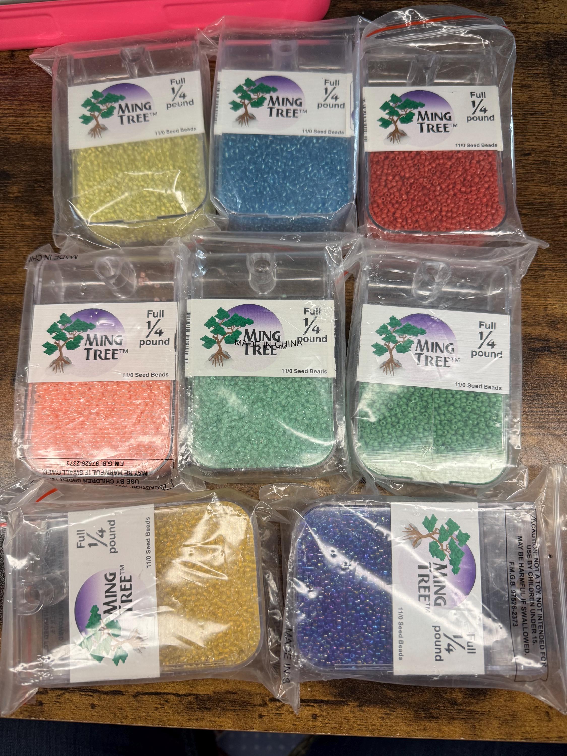 Ming Tree Seed 11/0 Bead 1/4 Pound