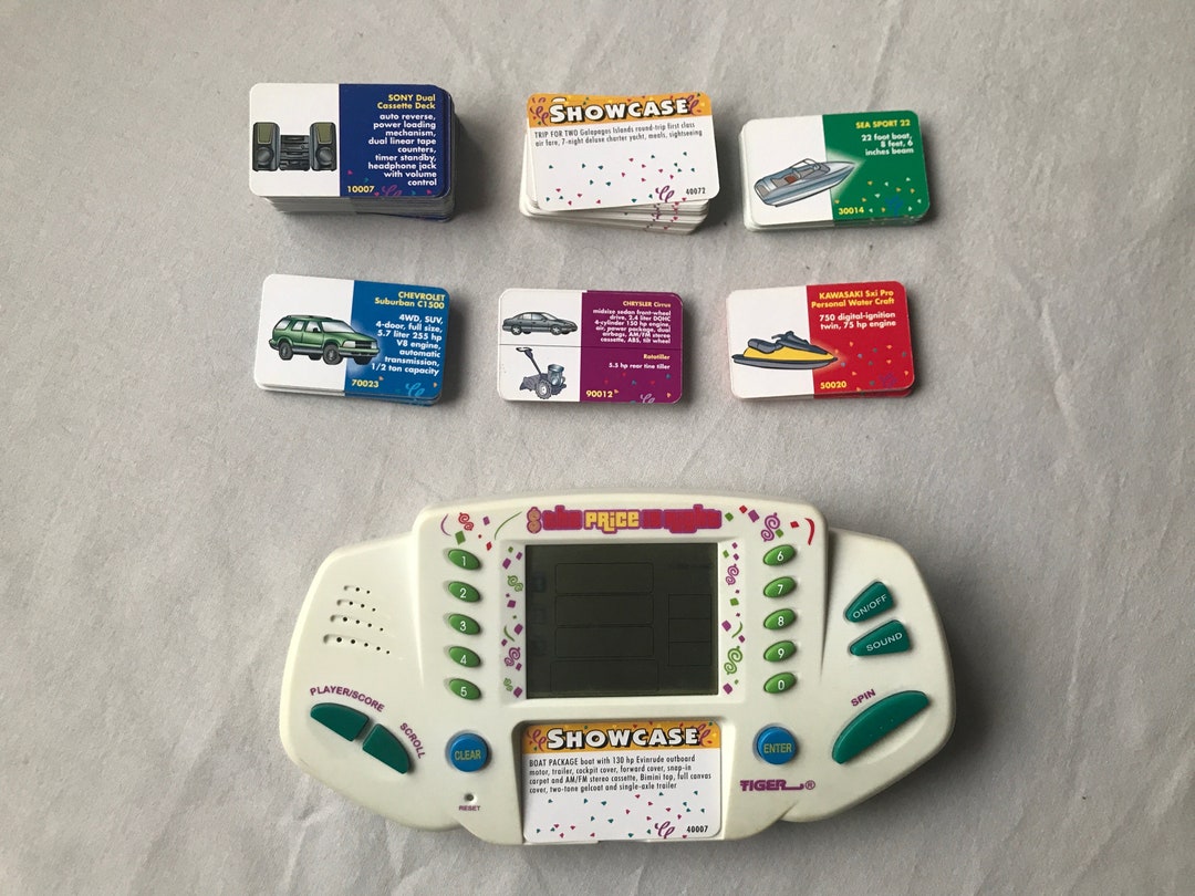 Hand Held Electronic Game the Price is Right Bob Barker Etsy Australia