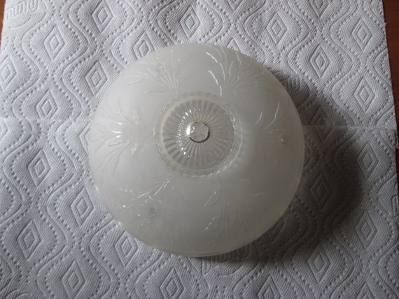 Vintage Frosted And Clear 3 Chain Beaded Chain Art Deco Etsy