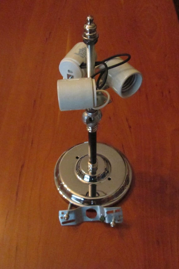 Art Deco Ceiling Light Fixture For Center Hole Or Center Post Etsy