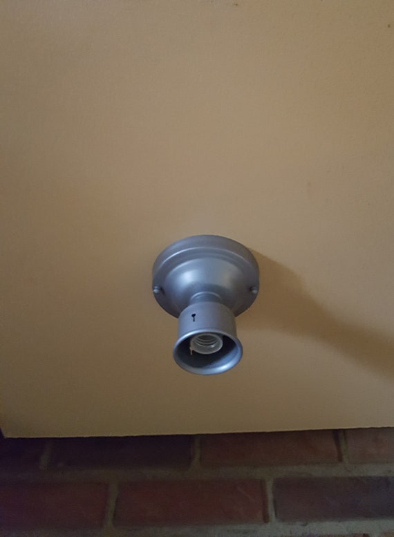 Art Deco 3 Chain Ceiling Light Fixture For Glass 3 Hole Etsy