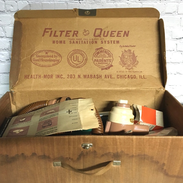 Vintage Filter Queen Vacuum Accessories, Vacuum Attachments, Accessory Kit