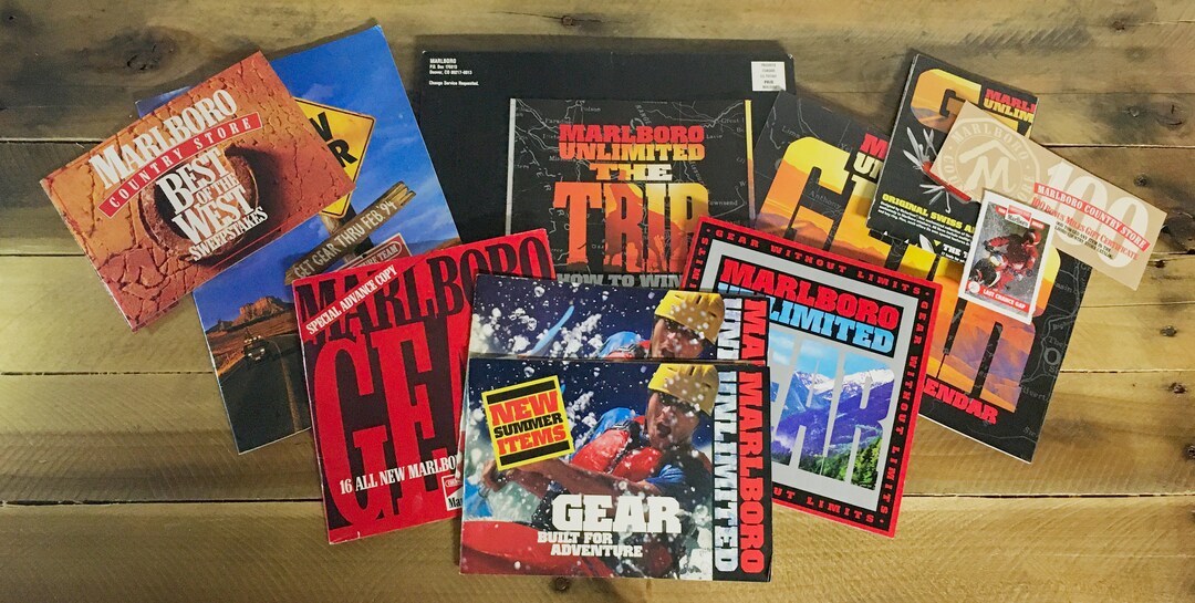 Marlboro Catalogs, Tobacco Advertisements, Tobacciana Marketing