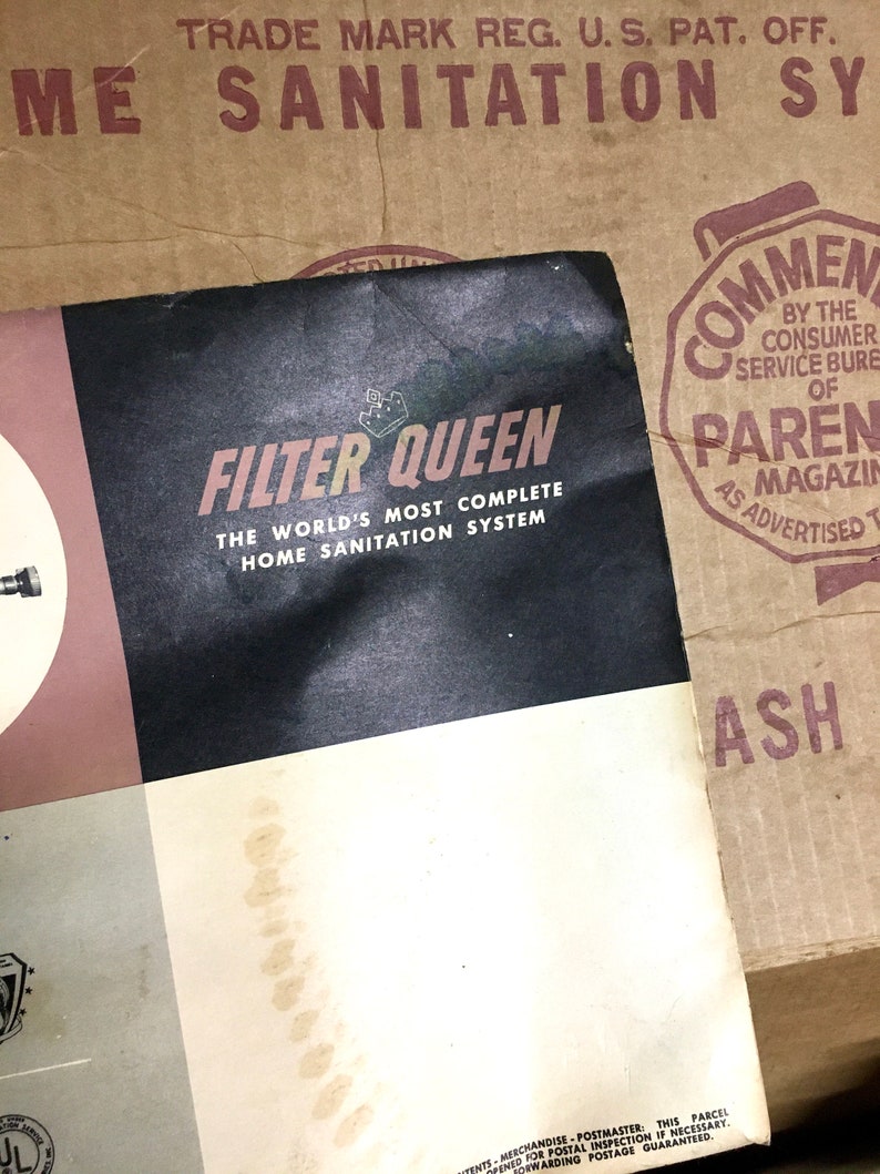 Vintage Filter Queen Vacuum Accessories, Vacuum Attachments, Accessory