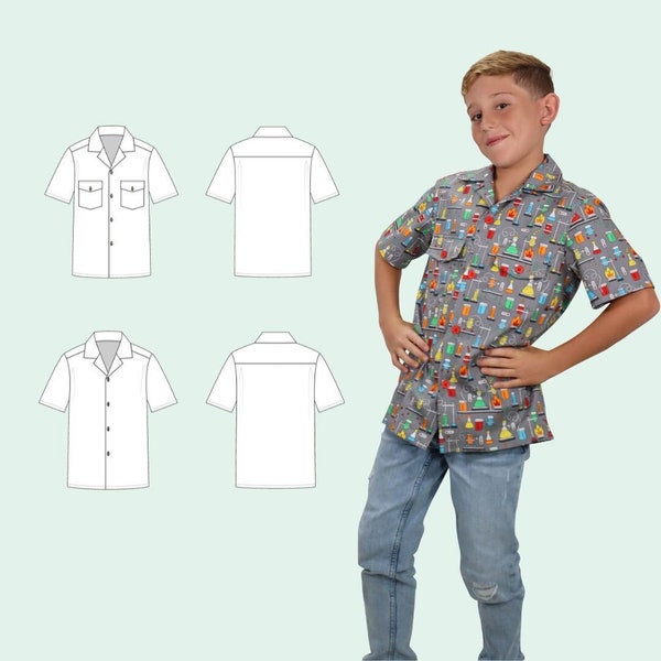 Button up Shirt Baby Sewing Pattern - Etsy